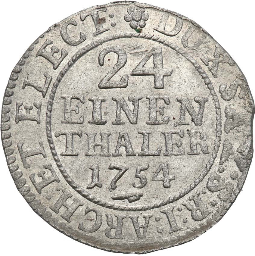 August III Sas. 1/24 talara 1754 Drezno